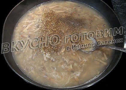 Домашний грибной соус - шаг 5