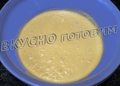 Кекс на сметане и воде