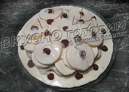 Зефирный торт с фруктами - шаг 19