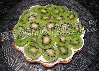 Зефирный торт с фруктами - шаг 11