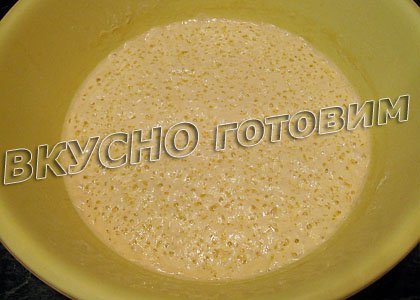 Блины дрожжевые - шаг 4
