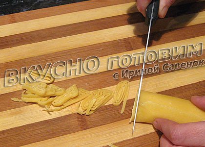 Домашняя лапша - шаг 6