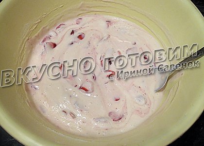 Блины с клубникой - шаг 6