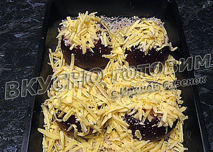Свекла, фаршированная овощами - шаг 7