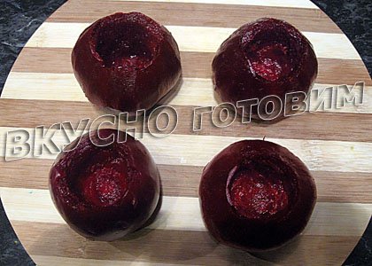 Свекла, фаршированная овощами - шаг 1