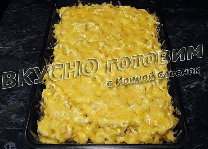 Рыба под сыром и картофелем - шаг 7