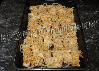 Рыба под сыром и картофелем - шаг 2