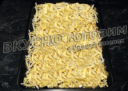 Рыба под сыром и картофелем - шаг 6