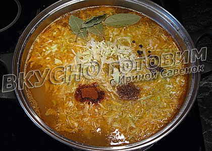 Капустник из свежей капусты с пшеном - шаг 6