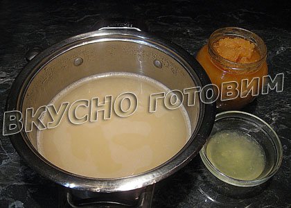Лимонный напиток с медом