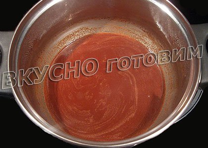 Горячий шоколад - шаг 3