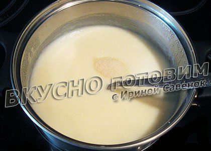 Молочный кисель (густой) - шаг 3