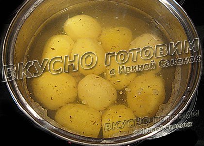 Картофель с творогом - шаг 1
