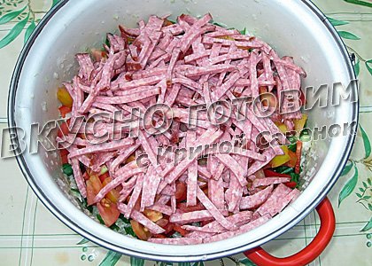 Салат из капусты с сухариками - шаг 5