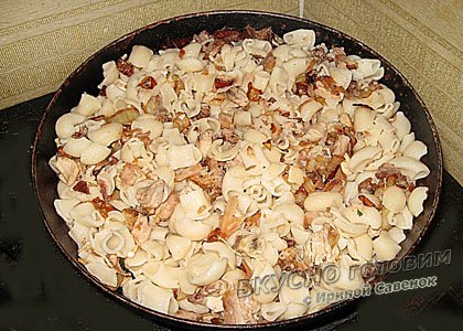 Макароны с куриной грудкой - шаг 3
