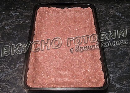Мясной пирог с рисом и яйцом - шаг 5
