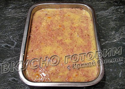 Запеканка из утки с яблоками - шаг 9