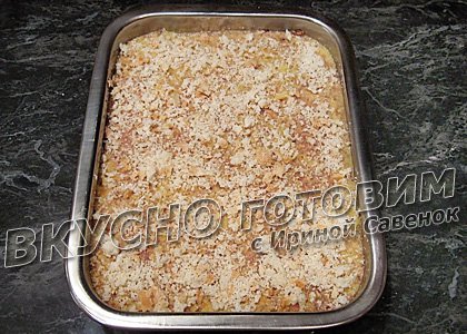 Запеканка из утки с яблоками - шаг 10