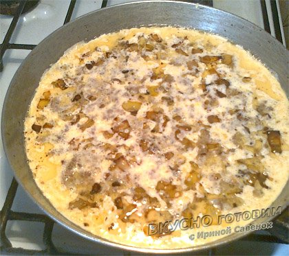 Омлет с мясным фаршем - шаг 2