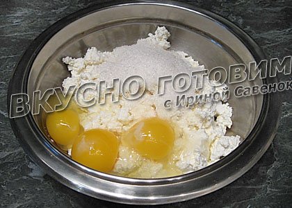 Блины с творогом - шаг 2