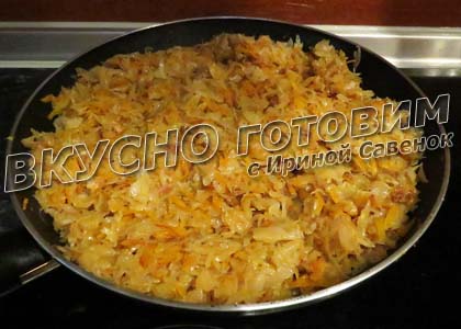 Жареная капуста с томатным соком - шаг 5