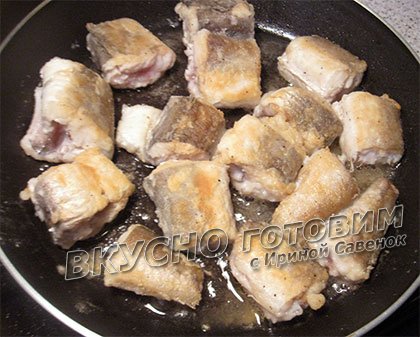 Рыба с шампиньонами - шаг 3