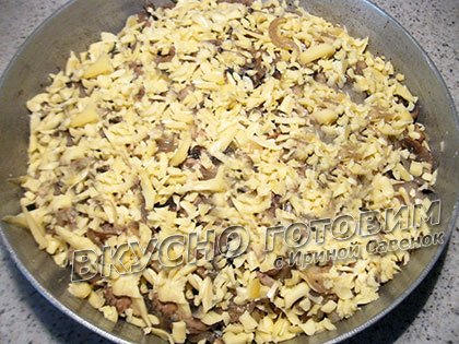 Рыба с шампиньонами - шаг 6