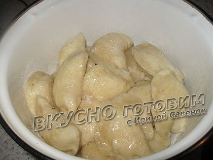 Вареники на пару - шаг 3