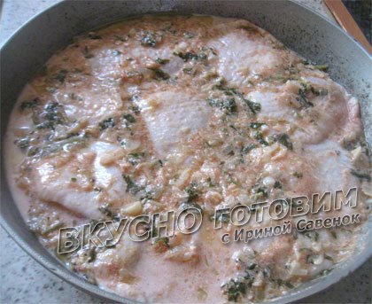 Куриное бедро в томатно-йогуртовом соусе - шаг 3