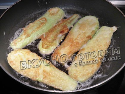 Кабачки в яйце - шаг 3