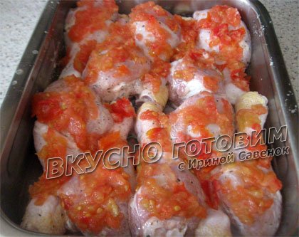Куриные голени в духовке - шаг 3