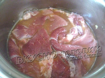 Свинина в яйце - шаг 3