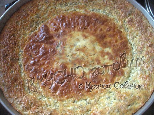 Сырный пирог без муки - шаг 5