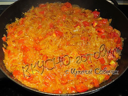 Мешочки с крабовыми палочками - шаг 1
