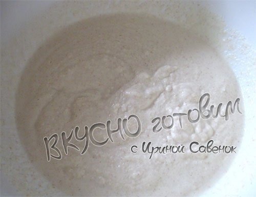 Манник без муки с яблоками и орехами - шаг 1