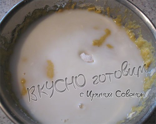 Сырно-творожный пирог с орехами - шаг 6