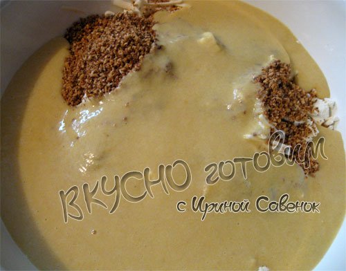 Сырно-творожный пирог с орехами - шаг 7