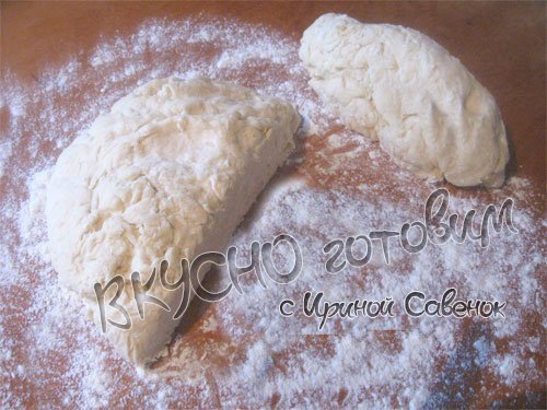 Хачапури с сыром и брынзой на кефире - шаг 3