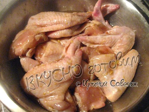 Куриные крылышки в красном вине - шаг 2