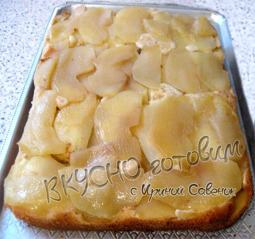 Шарлотка с медом и корицей - шаг 5