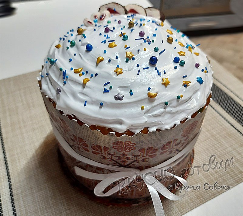 Вкусная Паска с цукатами и изюмом