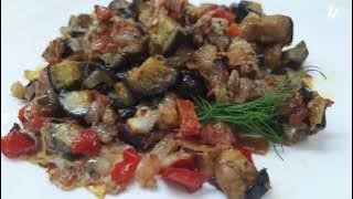 Очень вкусные жареные БАКЛАЖАНЫ с орехами под сыром